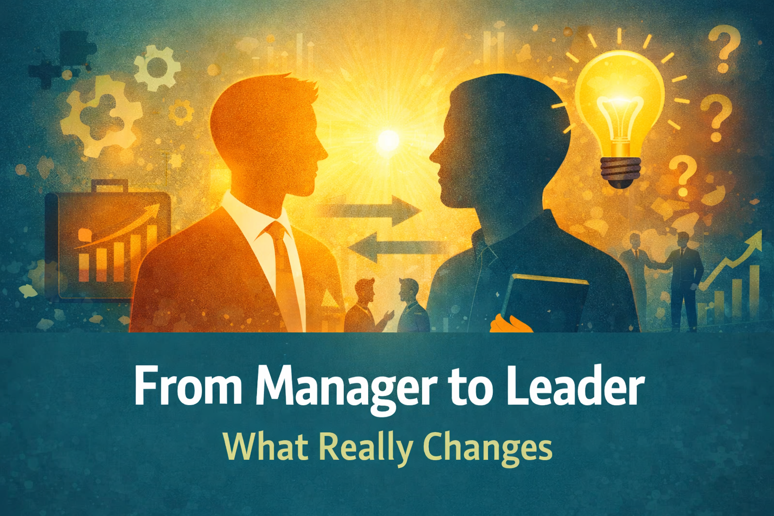 From Manager to Leader: What Really Changes