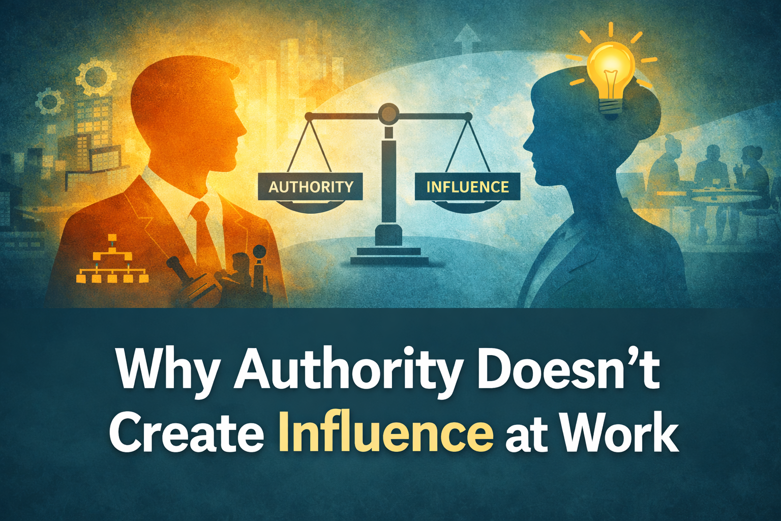 Why Authority Doesn’t Create Influence at Work