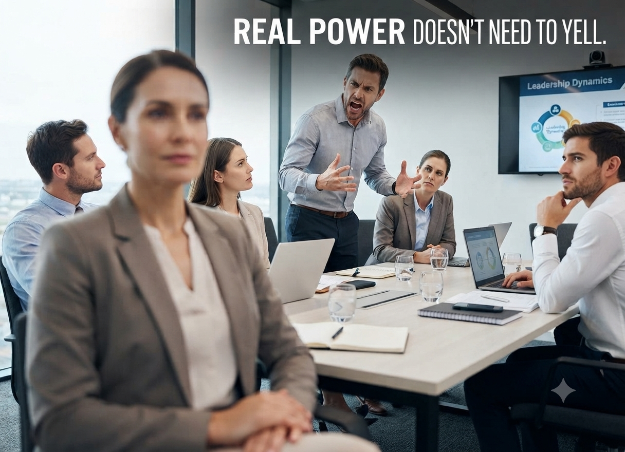 The Loudest Person in the Room Is Rarely the Most Powerful